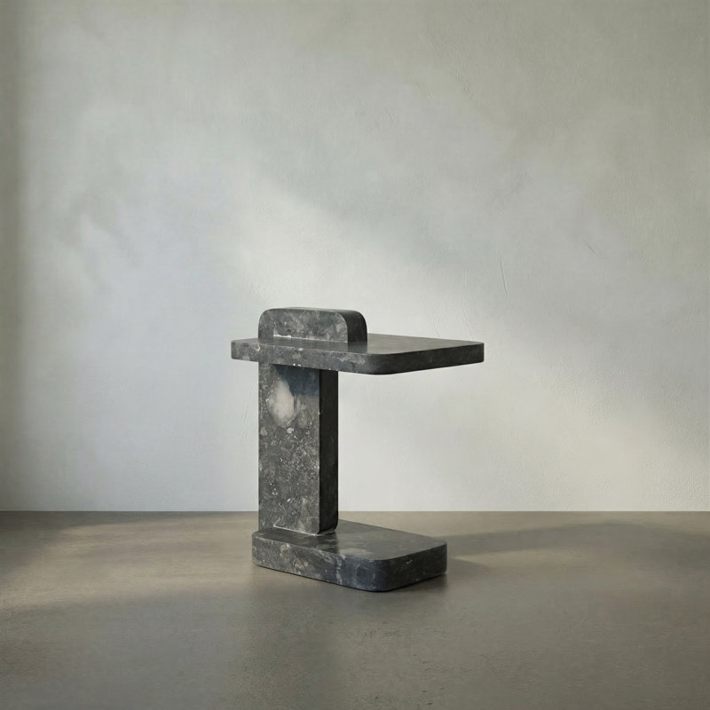North Marble End Table