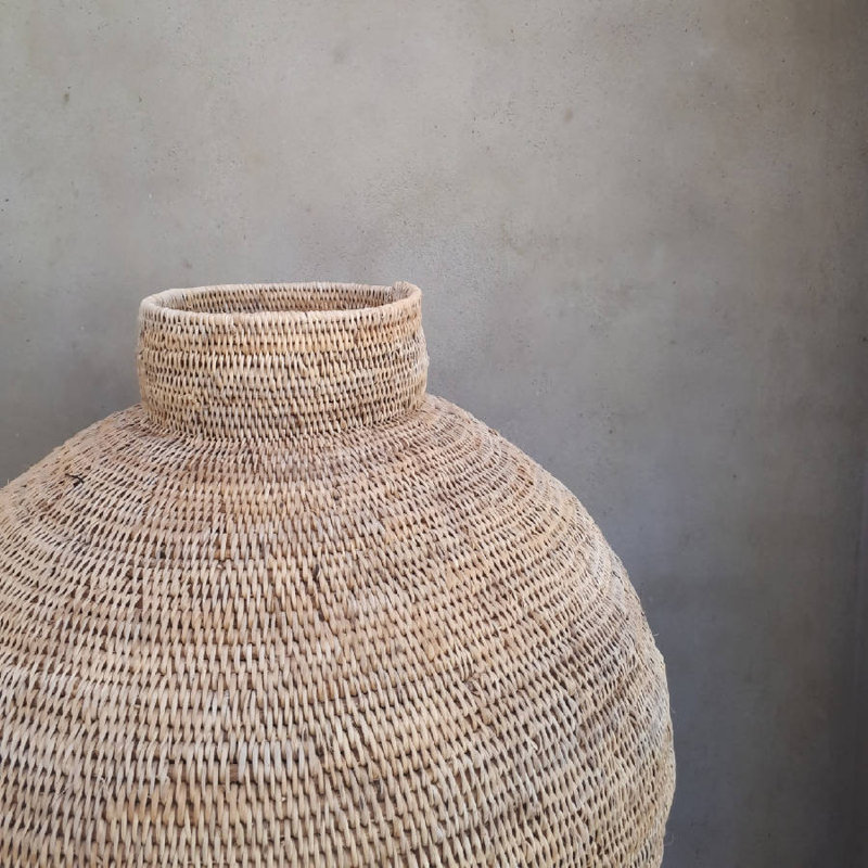 Buhera Baskets, 19" H x 16" W x 16" D