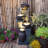 Aurash Resin Garden Fountain with Light