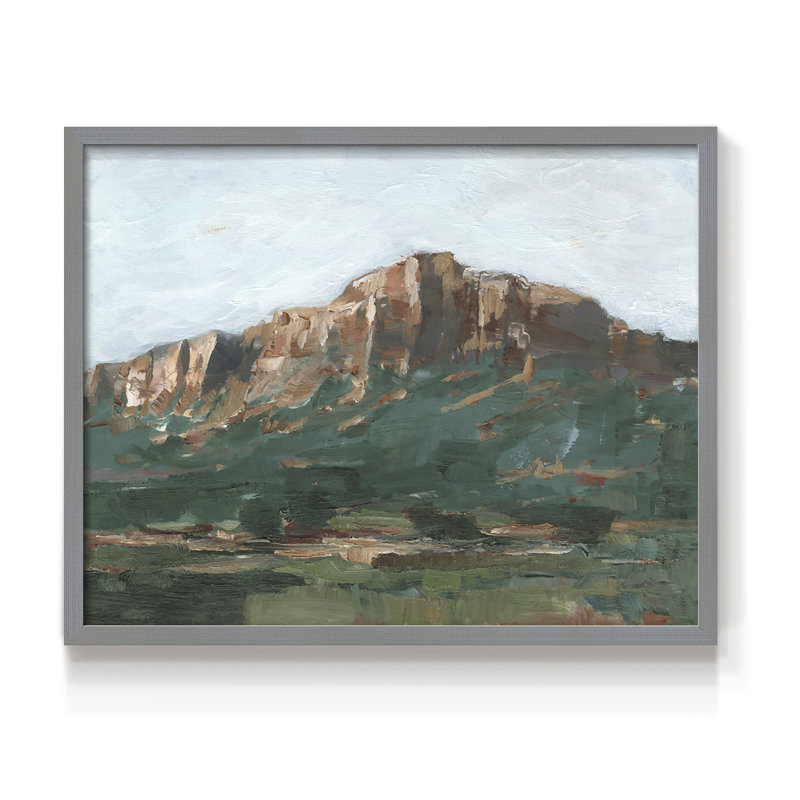 «Heading West II», reproduction encadrée, H 8 po x l 10 po, Gris