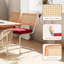Chaise d'appoint rembourrée en velours Amyris-587093979-587093976