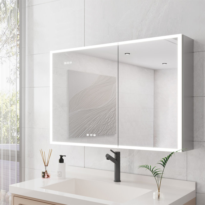 Armoire à pharmacie de salle de bain avec lumières
