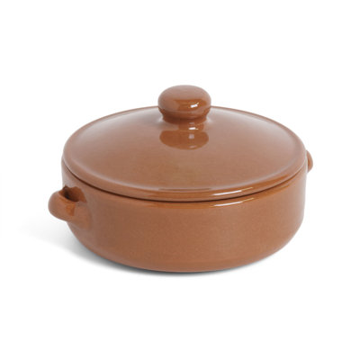 Terracotta Deep Dish With Lid