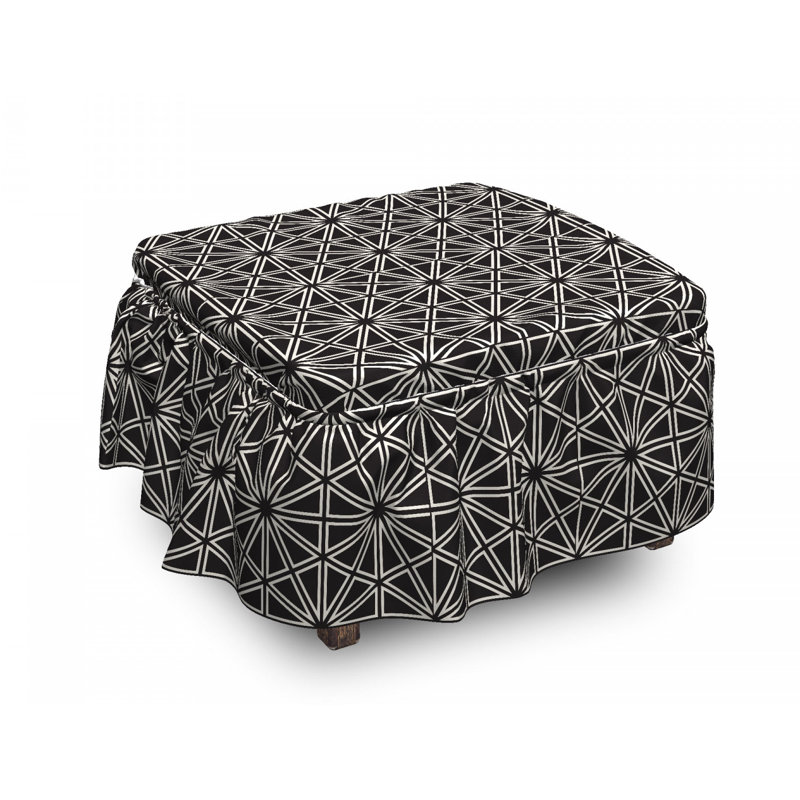 Housse pours carrés et étoiles hexagonales repose-pieds
