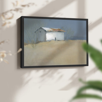 Old Homestead -Framed Print - Restickable