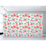 Pink Rose Watercolor Floral Wallpaper Roll by Jamie Graney