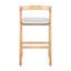 Ensemble de 2 tabourets de bar d'intérieur en bois d'hévéa Balman-1126573324