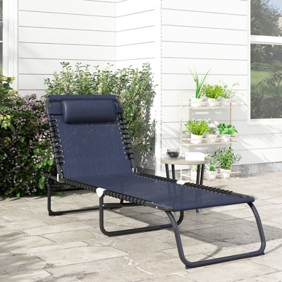 Méridienne pliante Outsunny
