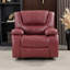 Fauteuil inclinable moelleux - conception extra-large avec accoudoirs à plateau-coussin et glissement en douceur?