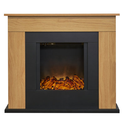 Adam 82.5 cm W Electric Fireplace with 6824 BTU