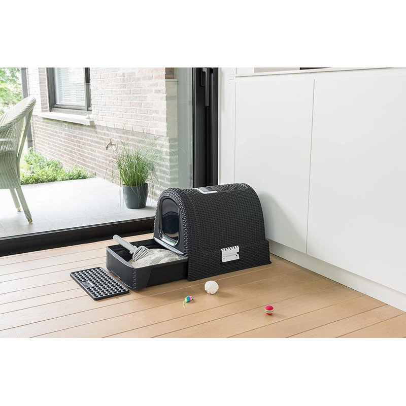 Curver Cat Litter Box, Anthracite