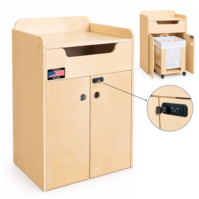 Compartment Plywood / Laminate Board Classroom Cabinet