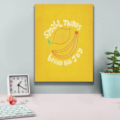 «Small Things Joy» par Club Daydream, art mural sur toile