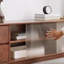 Retro simple style solid wood TV cabinet