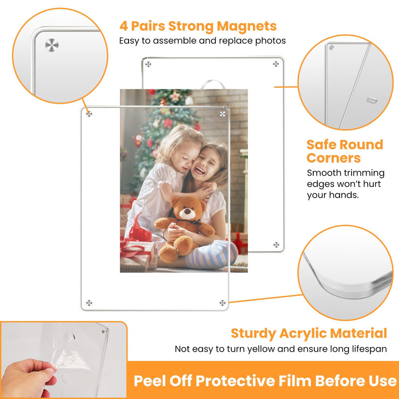 Marquella Glass Picture Frame - Set of 4