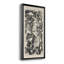 Vue d'oiseau chinois en gris II - Peinture sur toile encadrée-687969861-687969862