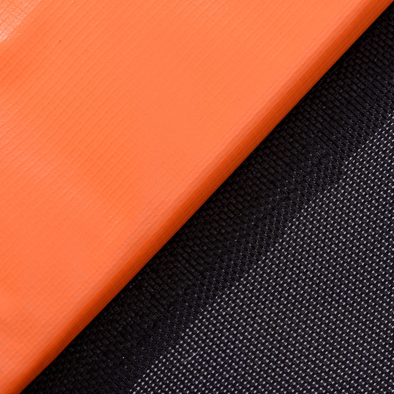 Trampoline avec filet de sécurité et balles, Orange
