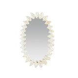 Cicada Oval Solid Wood Mirror