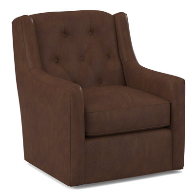 Upholstered Swivel Armchair