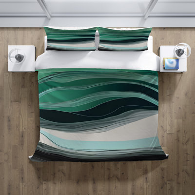 Polyester Abstract Duvet Cover