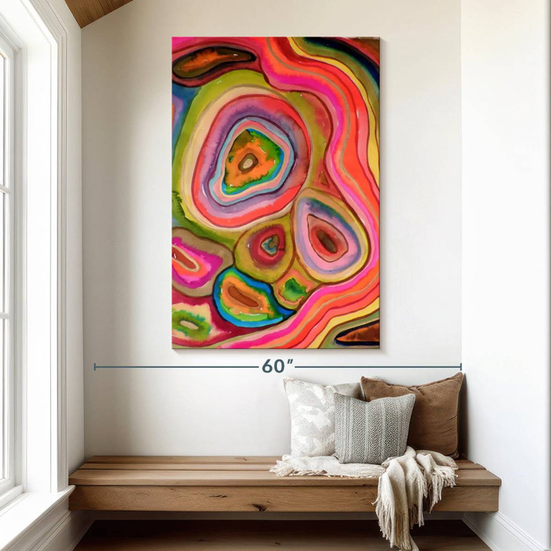 Avery Agathes, 51" H x 34" W