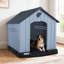 Grande niche pour chien d'extérieur résistante aux intempéries-793693187-793693185