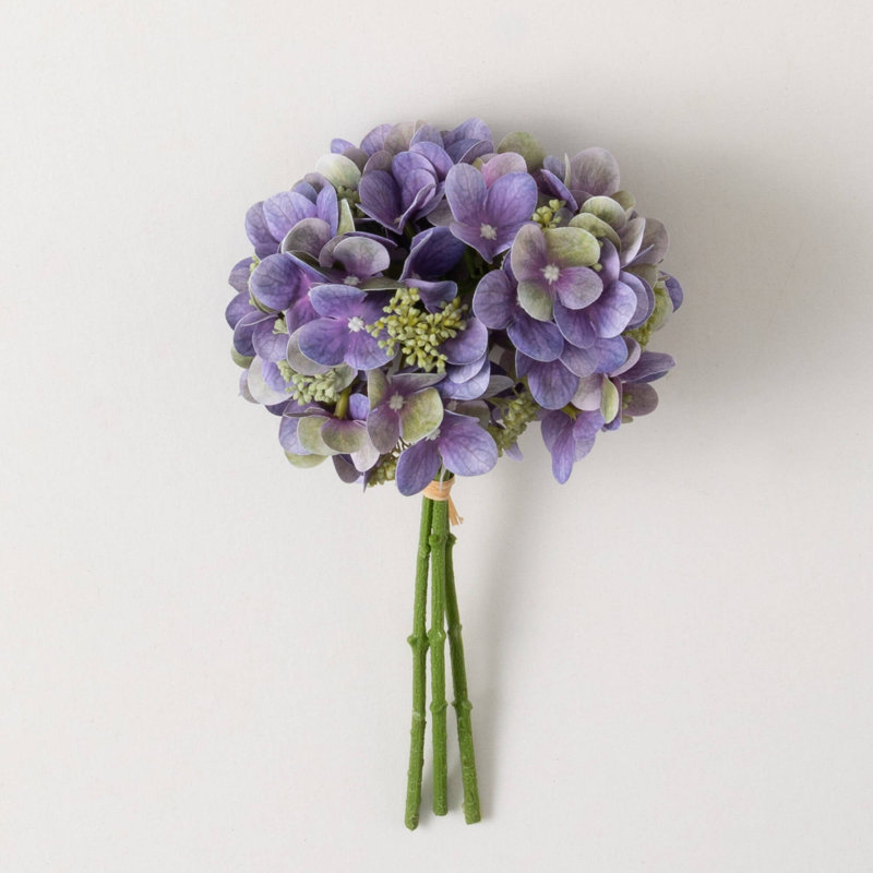 Buisson d'hortensia artificiel Sullivans H 13,75 po; mauve