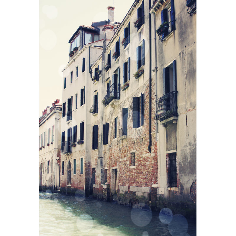 Venice Bokeh III, photographie sur toile, H 12 po x l 8 po