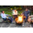 Joy by Endless Summer, 24" Round Wood Burning Fire Pit with Flame Design