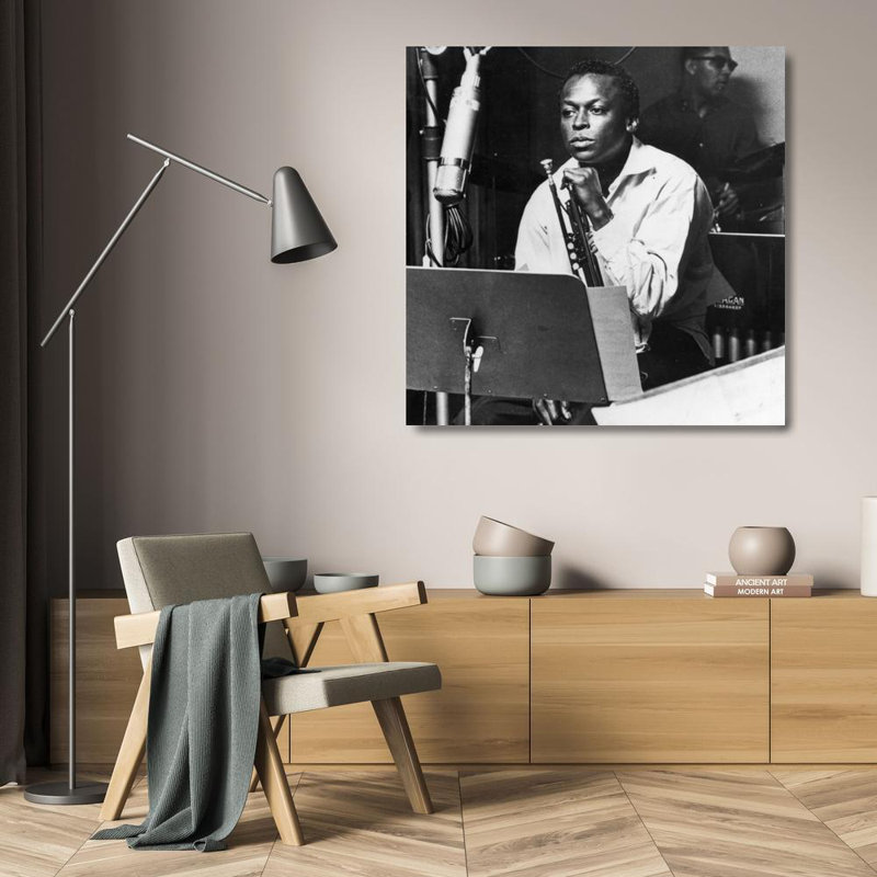 Miles Davis - 'Kind'a Blue', 20" H x 20" W
