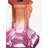 Rocky Baroque 6.89'' H Glass Tabletop Candlestick
