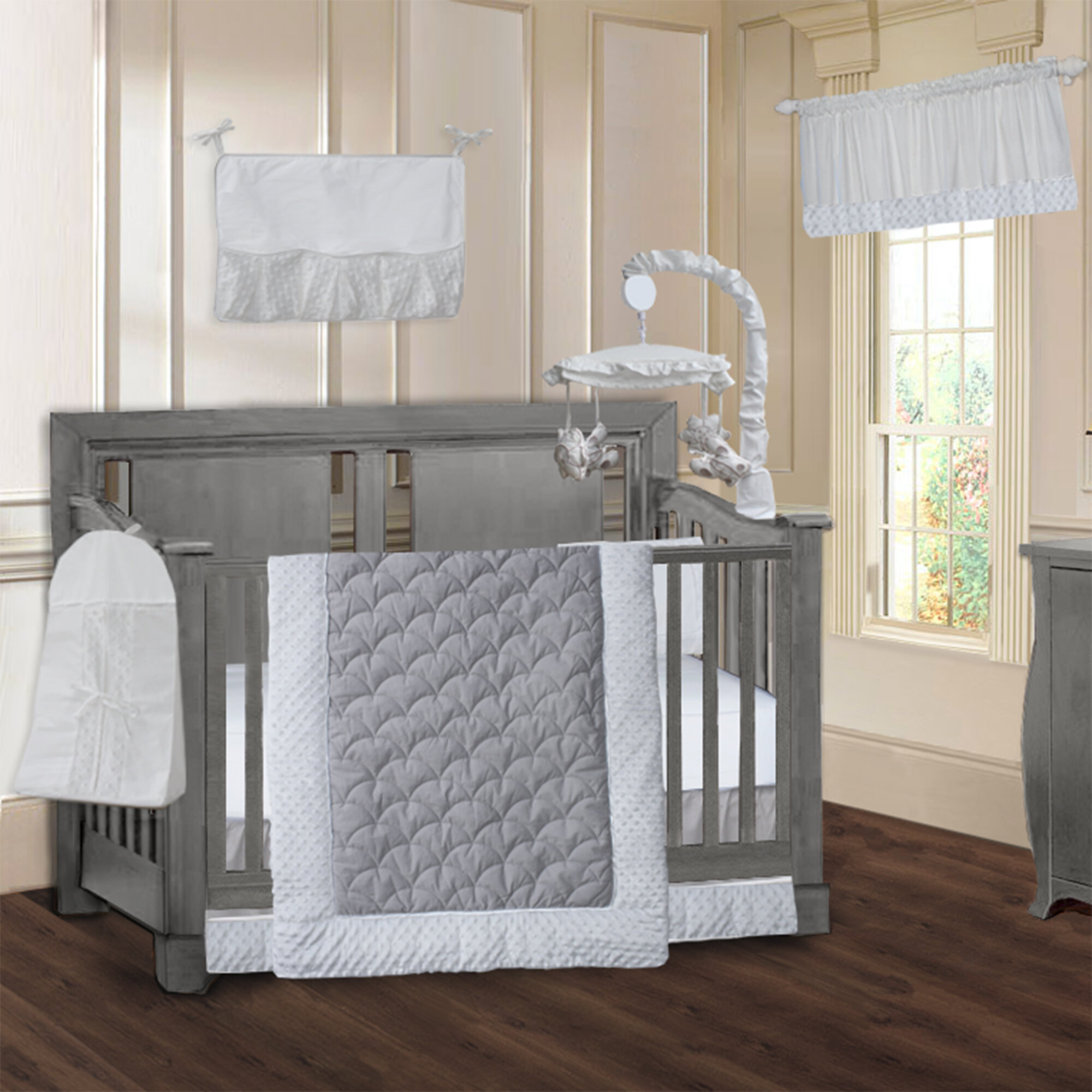 Harriet Bee Onamia 9 Piece Crib Bedding Set & Reviews | Wayfair