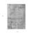 HomeRoots 3' X 5' Gray Abstract Washable Indoor Outdoor Area Rug