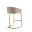 Tabouret de comptoir en métal