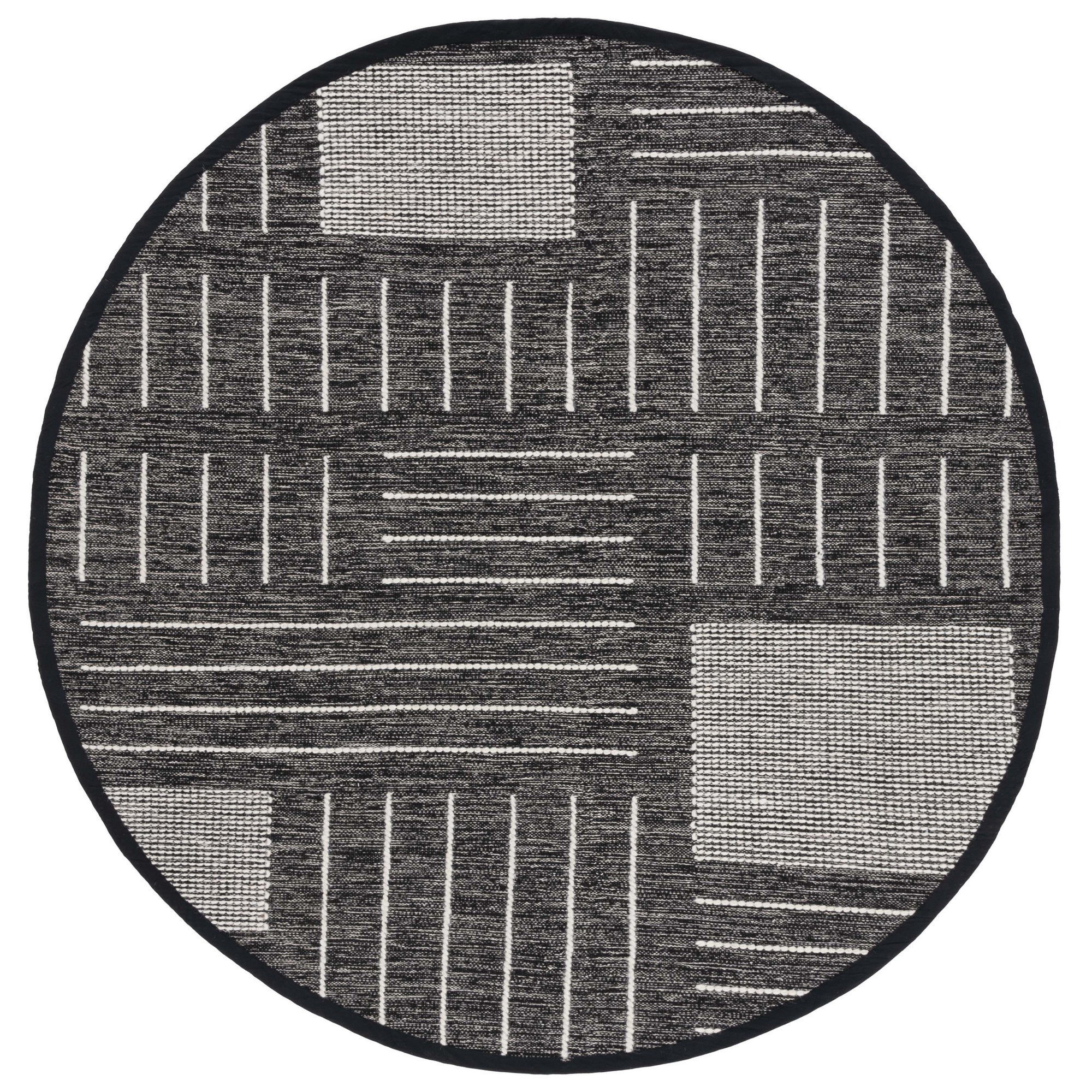 Flore Handmade Rug, Round 6'