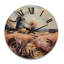 Horloge murale en bois massif Ronda-608467107