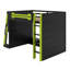 Lit mezzanine double avec bureau-1381169580