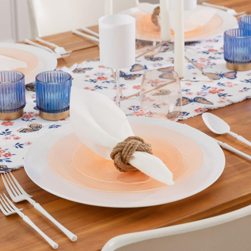 Assiette à salade jetable, Ensemble de 80