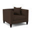 Fauteuil en polyester touffeté l 43 po Banelly