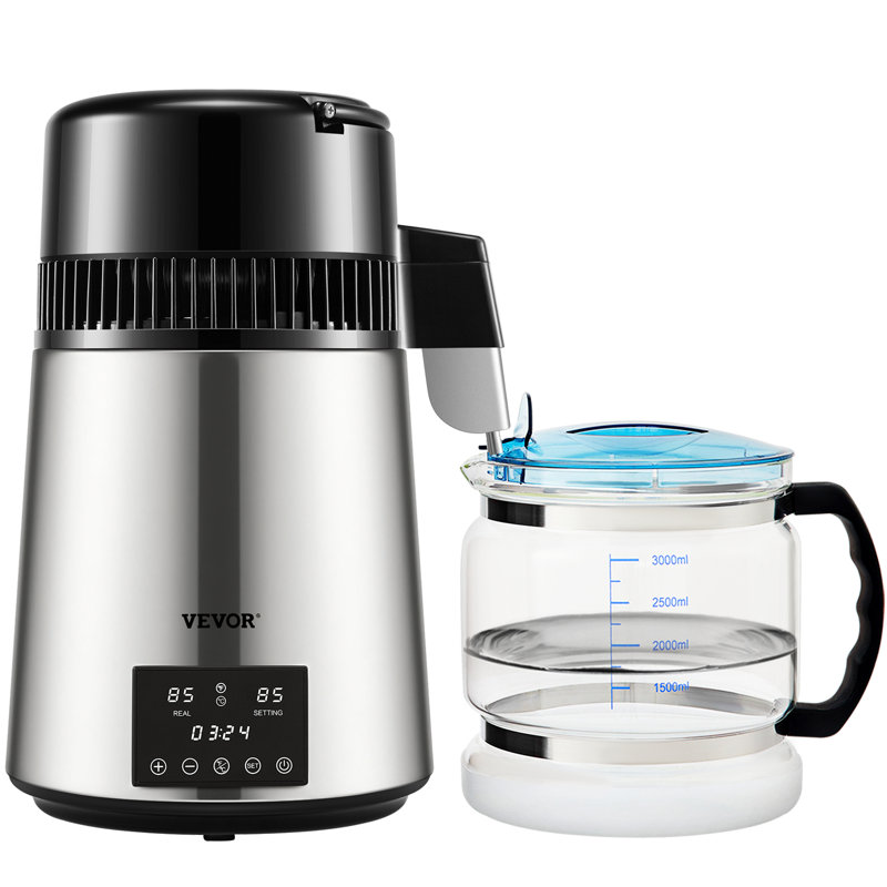 Water Distiller, Silver