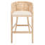 Grifton Solid Wood Saddle Seat Bar Stool (Set of 2)-484360735
