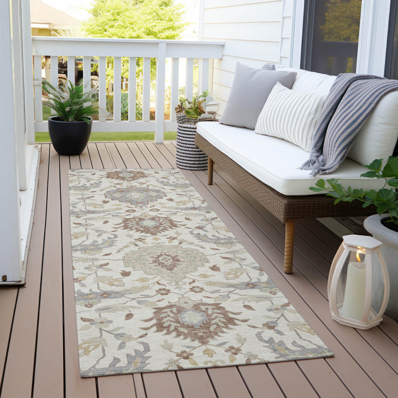  Machine Washable Indoor/Outdoor Chantille ACN1026 Rug, Runner 2'3" x 7'6"