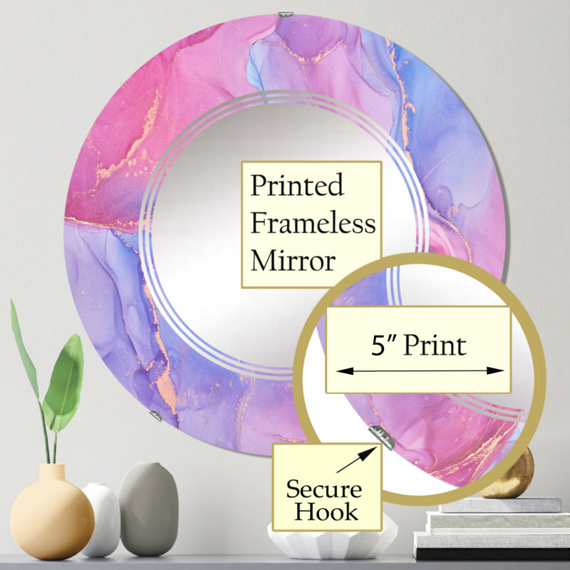 Miroir de salle de bain sans cadre, 24 po x 24 po