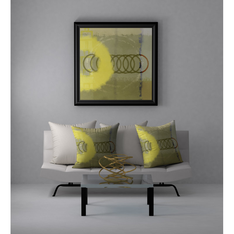 Reversible Throw Pillow, 24" x 24"