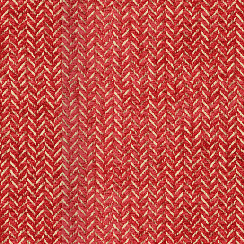Chambery Textures Mottaret Chenille Cotton Blend Fabric, Ruby