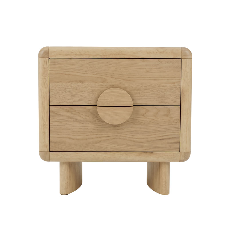 Table de chevet Circa, chêne clair, Light Oak