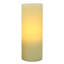 Bougie colonne sans flamme 5 po ivoire