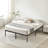 Tesfai 14'' Steel Platform Bed-867532885-823876193
