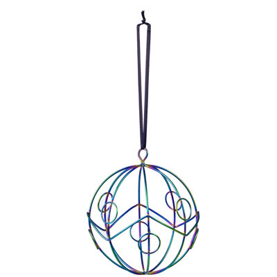3.3'' Metal Ball Ornament