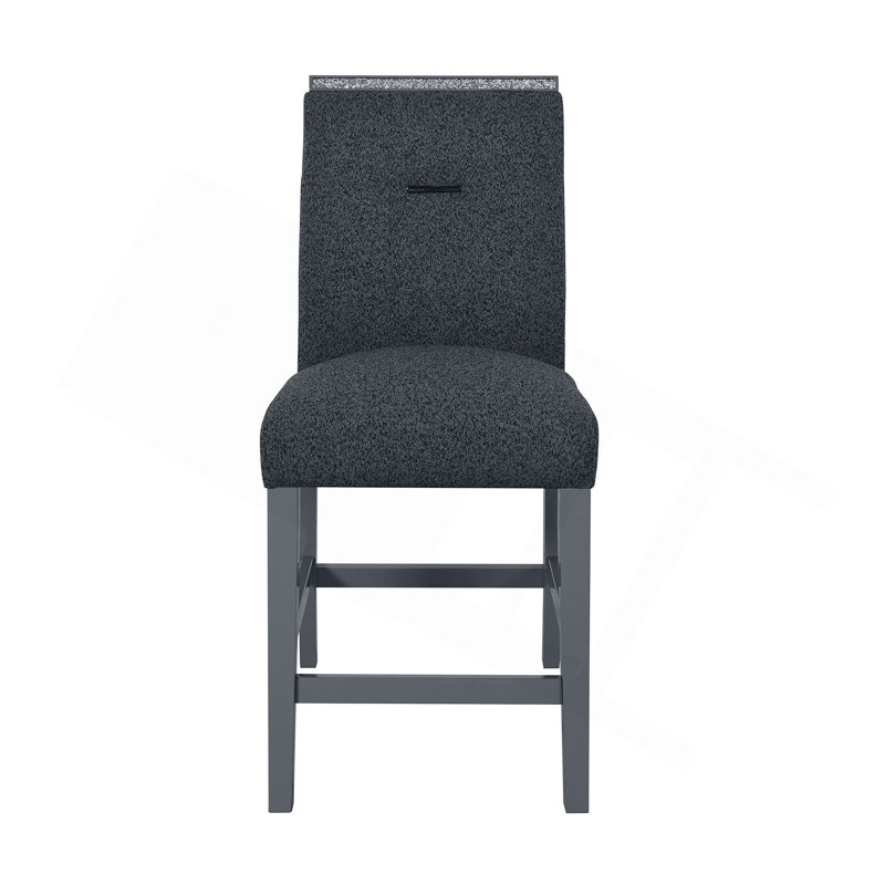 ARIYA DARK GREY BAR STOOLS